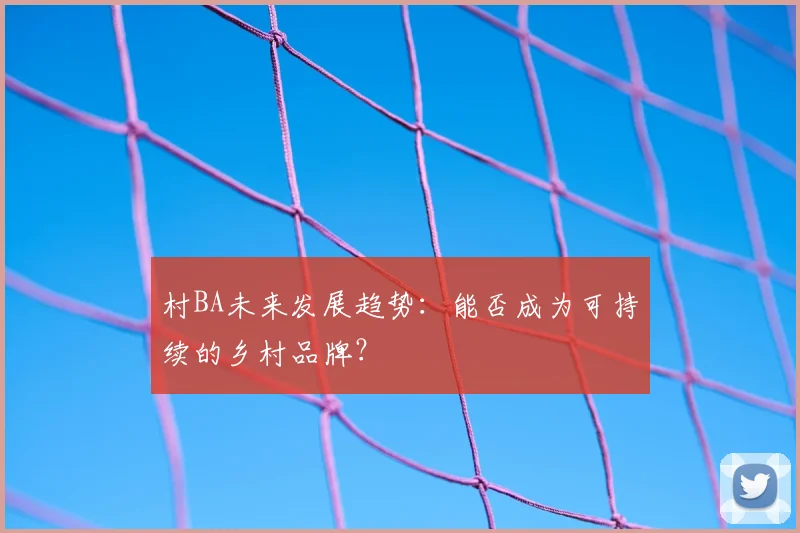 村BA未来发展趋势：能否成为可持续的乡村品牌？